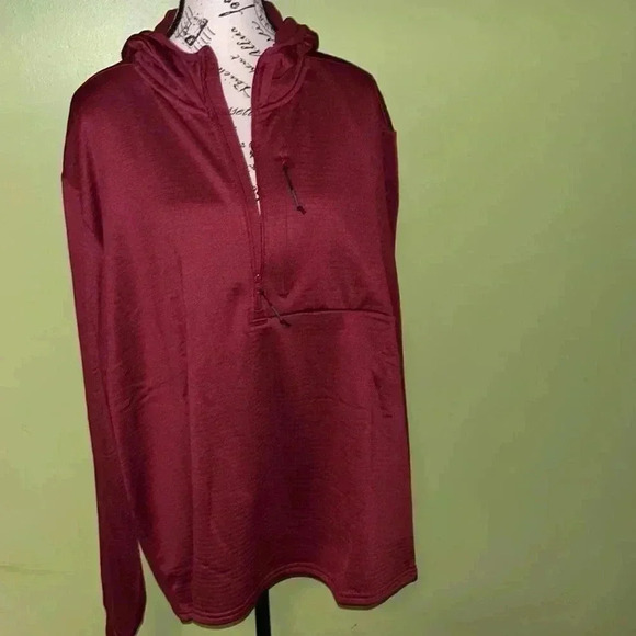 🆕 Burgundy, Men’s Hoodie Size 2X - Picture 3 of 5
